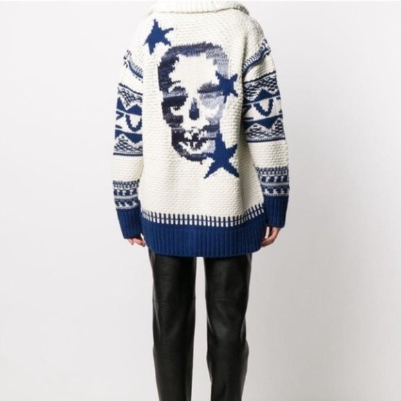 Zadig & Voltaire Ella Skull Cardigan - Picture 1 of 11